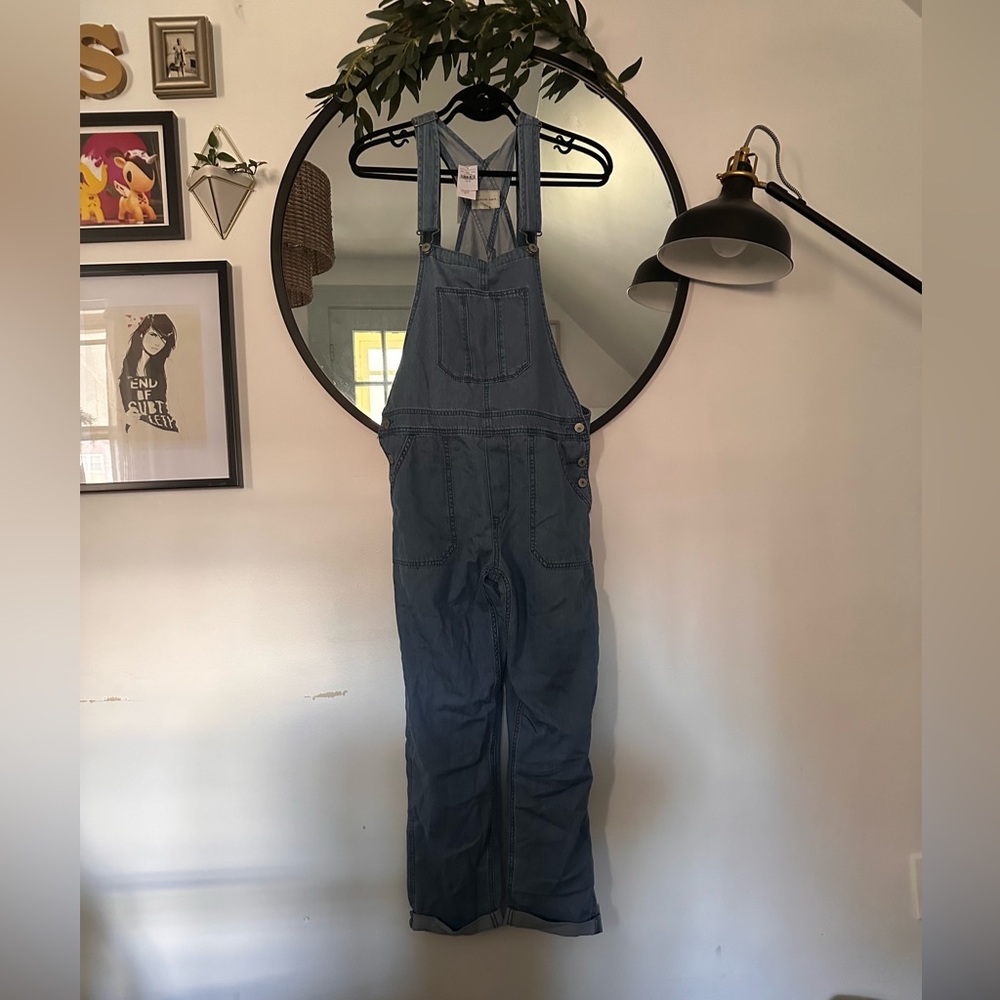 NWT AE lightweight overalls sz M
